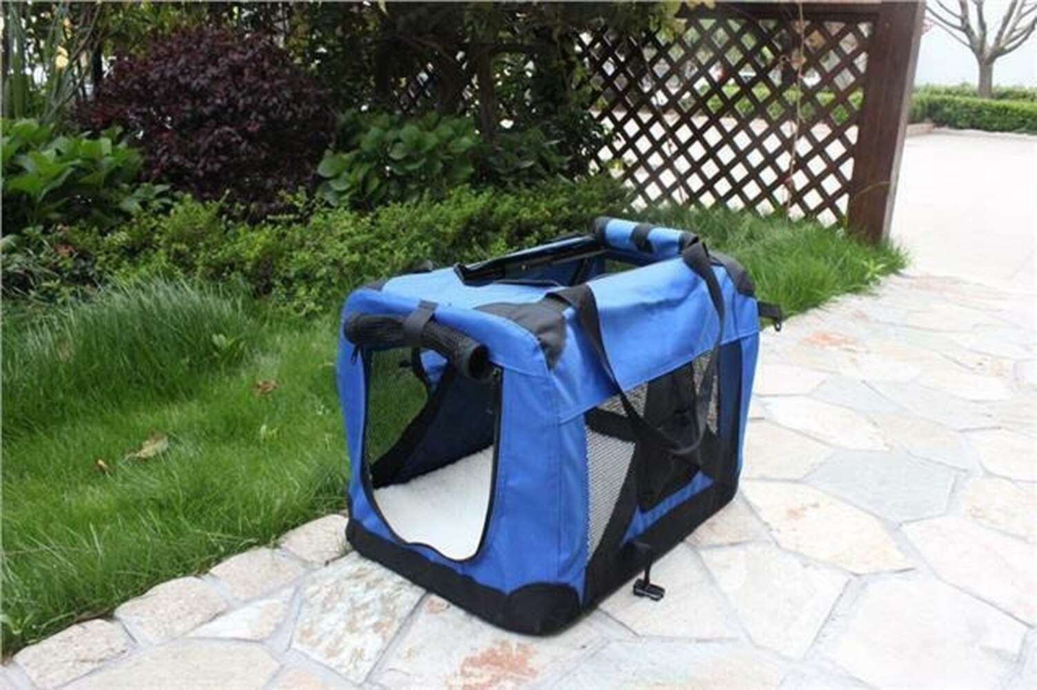 Tissu sac de transport pour animaux de compagnie caisse chien chat chiot PORTABLE CAGE voyage pliable S à L
