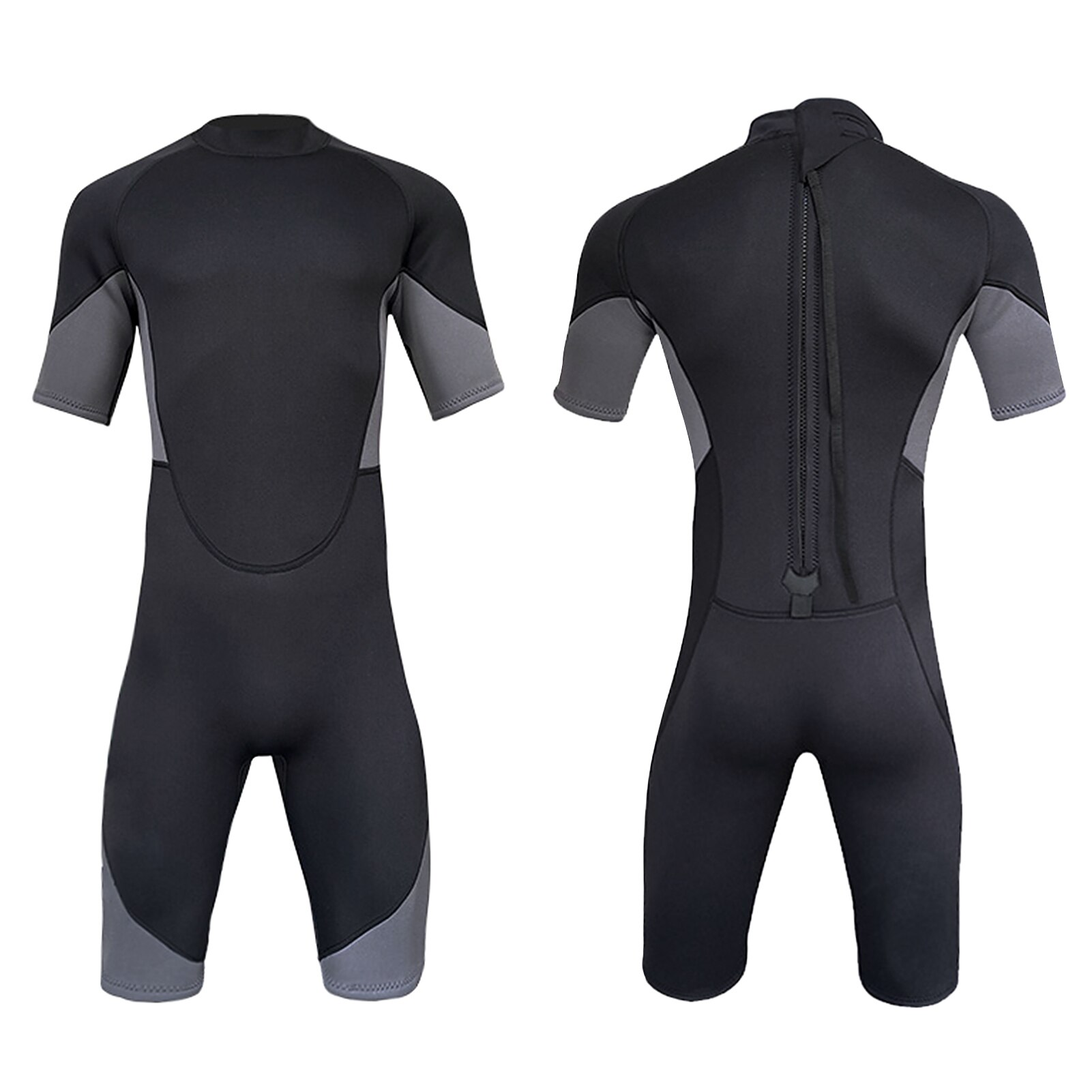 Combinaison de plongée complète en néoprène pour hommes, 3mm, fermeture éclair au dos, pour plongée, Snorkeling, surf, Rafting, kayak: L