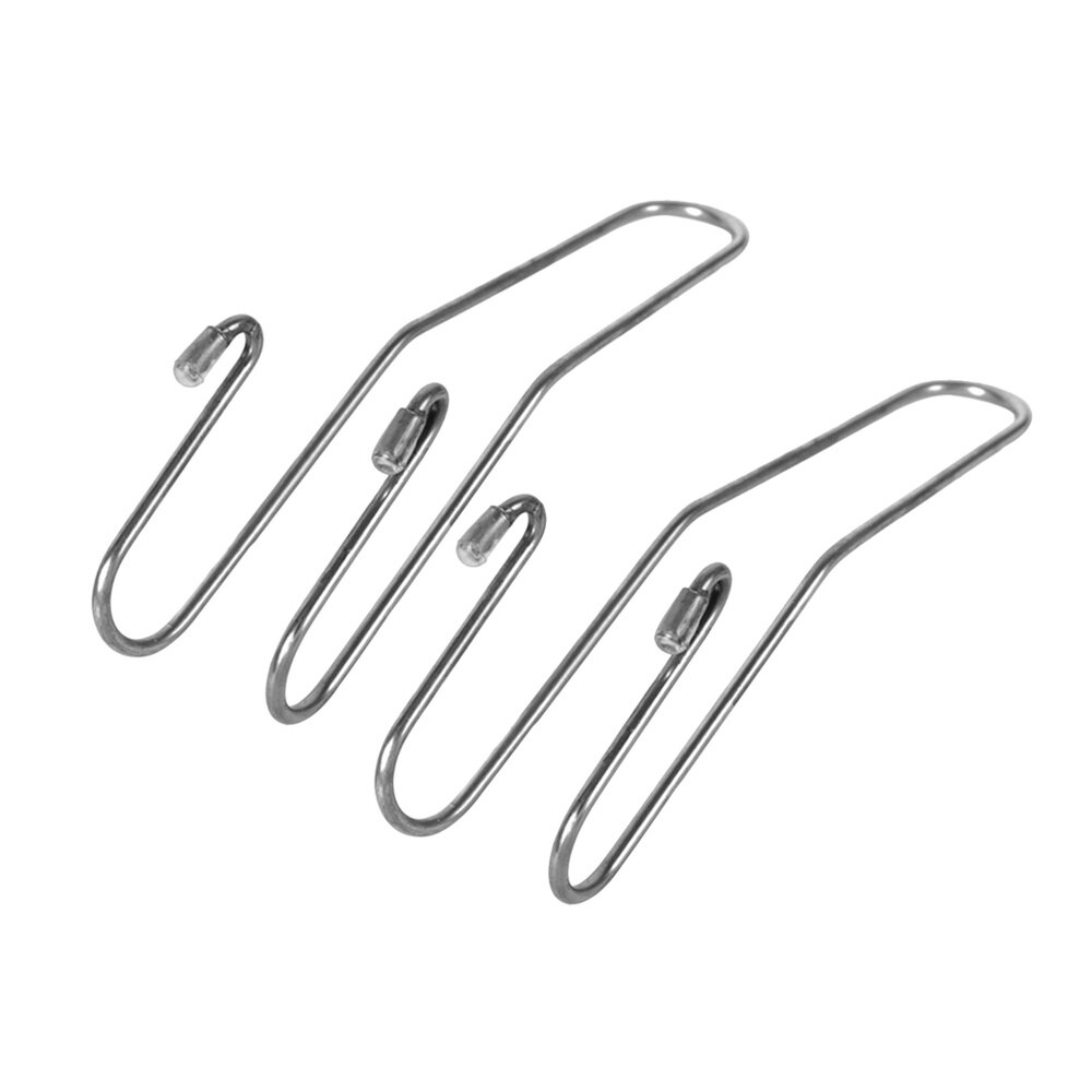 4Pcs Praktische Rvs Duurzaam Autostoel Haken Auto Haken Hoofdsteun Haken Autostoel Organizer Hanger Voor Purse Bag kruidenier