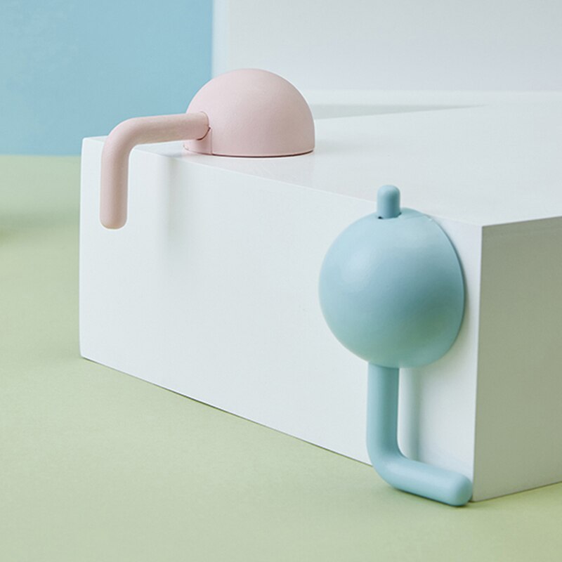 Kids Safety Lock Baby Anti-opening Anti-pinching Cabinet Lock Baby Sliding Door Protection Solid Color Drawer Locks Safety Lock