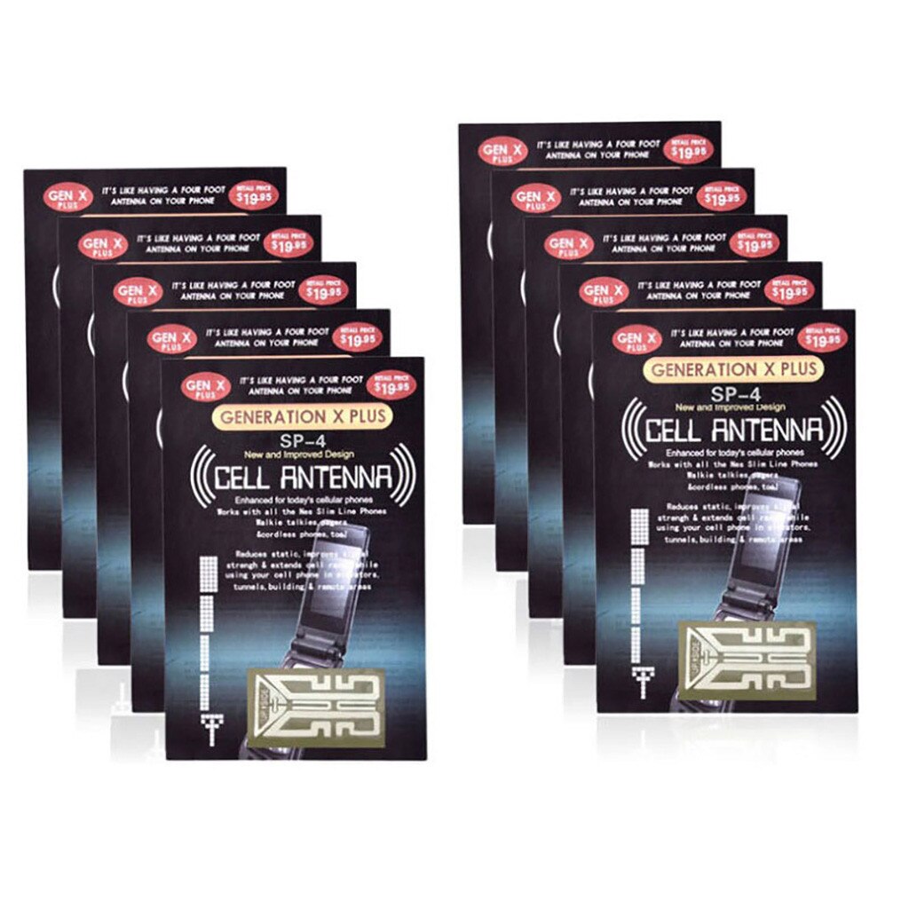 1/2/510PCS Universal Mobile Phone Signal Booster Cell Antenna For Gen X Antenna Booster Improve Stickers Camping Tools: 10PC