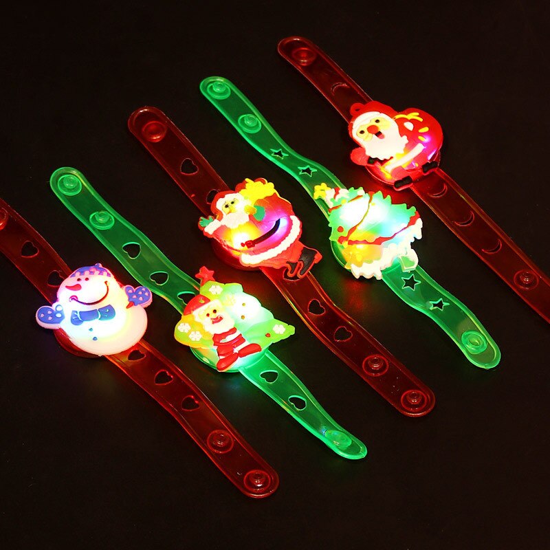 Stor lågprisbutik välfärd självlysande kartong armband tjej leksaker söt tjej mixstyle led tjej ljus armband leksaker: Default Title