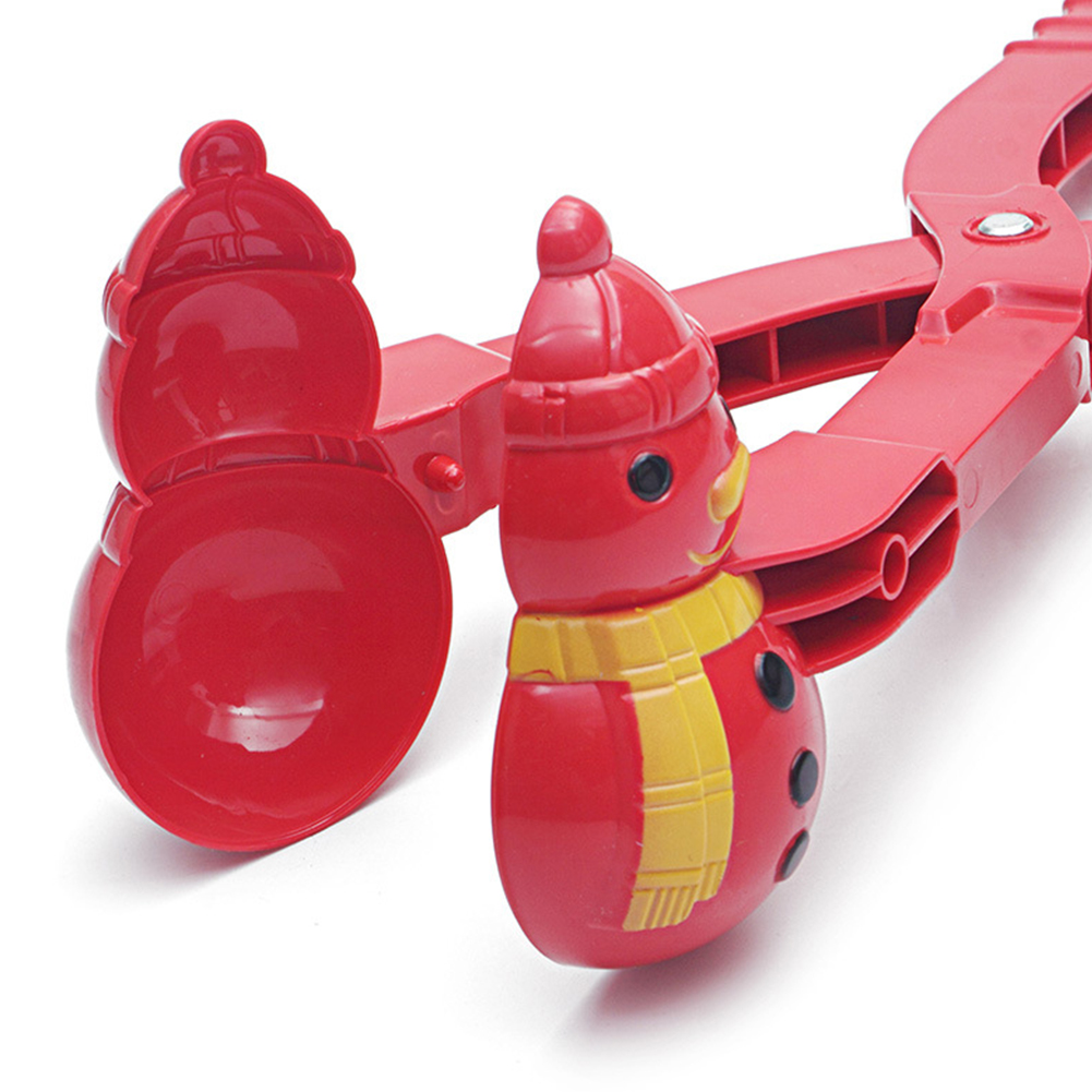 Mooie Sport Zand Tool Kids Winter Sneeuwbal Maker Draagbare Strand Klei Clip Man Vorm Mold Outdoor