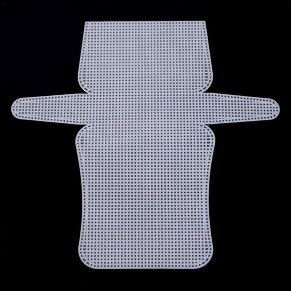 Plastic Mesh Cloth For Bag DIY Making Handcraft Bags Weaving Material Latch Hook Bags Made Plastic Grid Hook Crafts Accessories