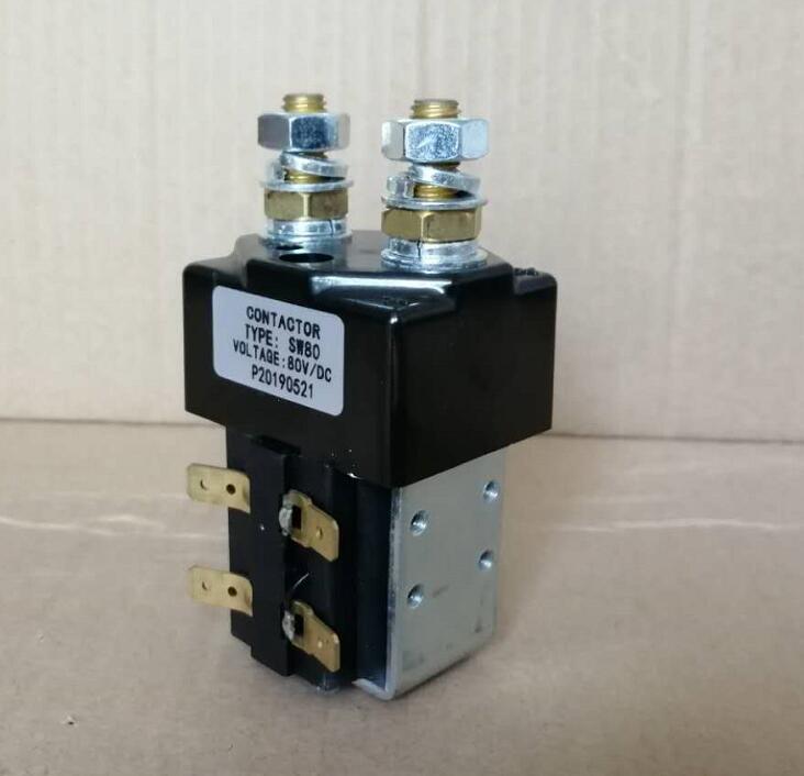 Vervangen Albright SW80 Dc-relais ZJW100A CZW100A Binnenlandse SW80 12V 24V 36V 48V 60V 72V 80V Voor Elektrische Heftrucks Stacker