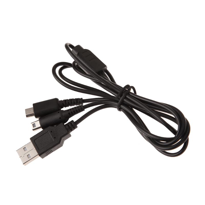 1.2M Game Data Sync Charge Charing Usb Power Cable Cord Oplader Kabels Voor Nintendo 3DS Dsi Ndsi Lithium Batterij