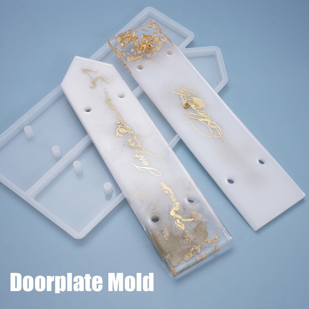 Beginners Restaurant Office Doorplate Molds DIY Crafts Party Easy Demolding Wedding Silicone Home Adults Door Hanging Plate