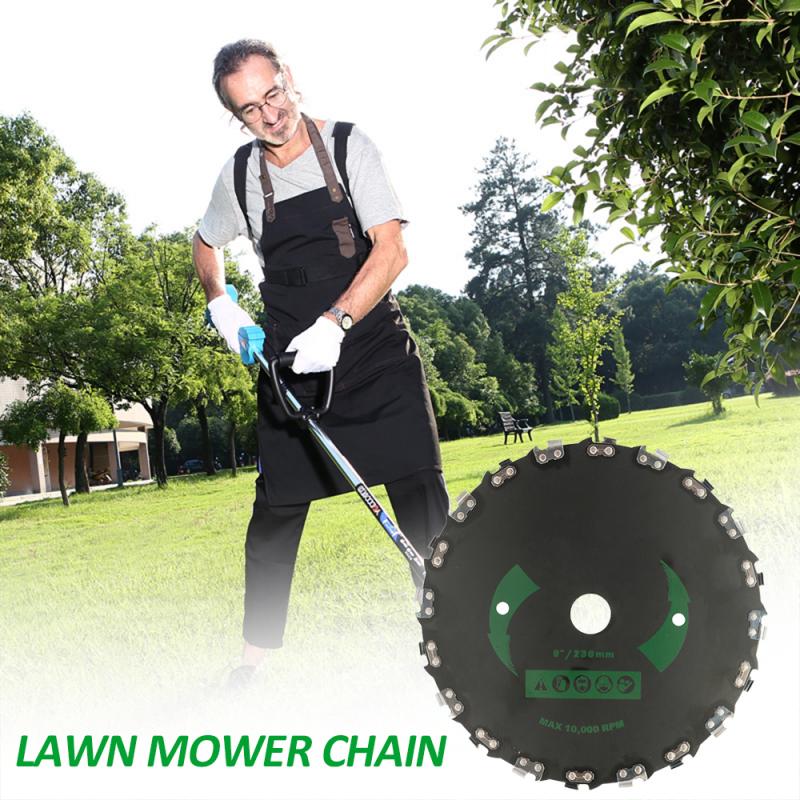 9 Inch 20-tooth Brushcutter Blade 10000 RPM Grass Trimmer Head Lawnmover Parts for 30cc and above engines