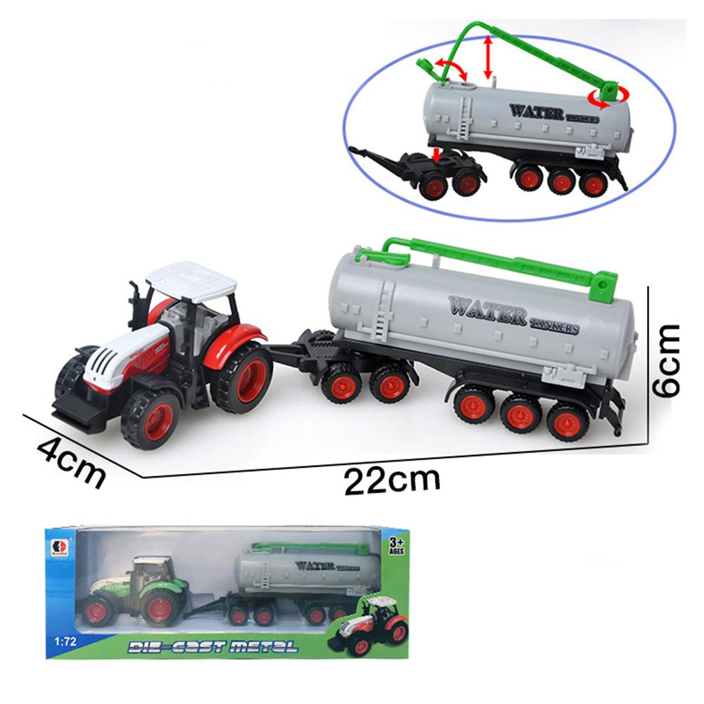 Kinder Simulation Bauernhof Traktor Farmer Mähdrescher Landwirtschaft Molding Fahrzeug Simulation Auto Kinder Kinder Spielzeug: 10