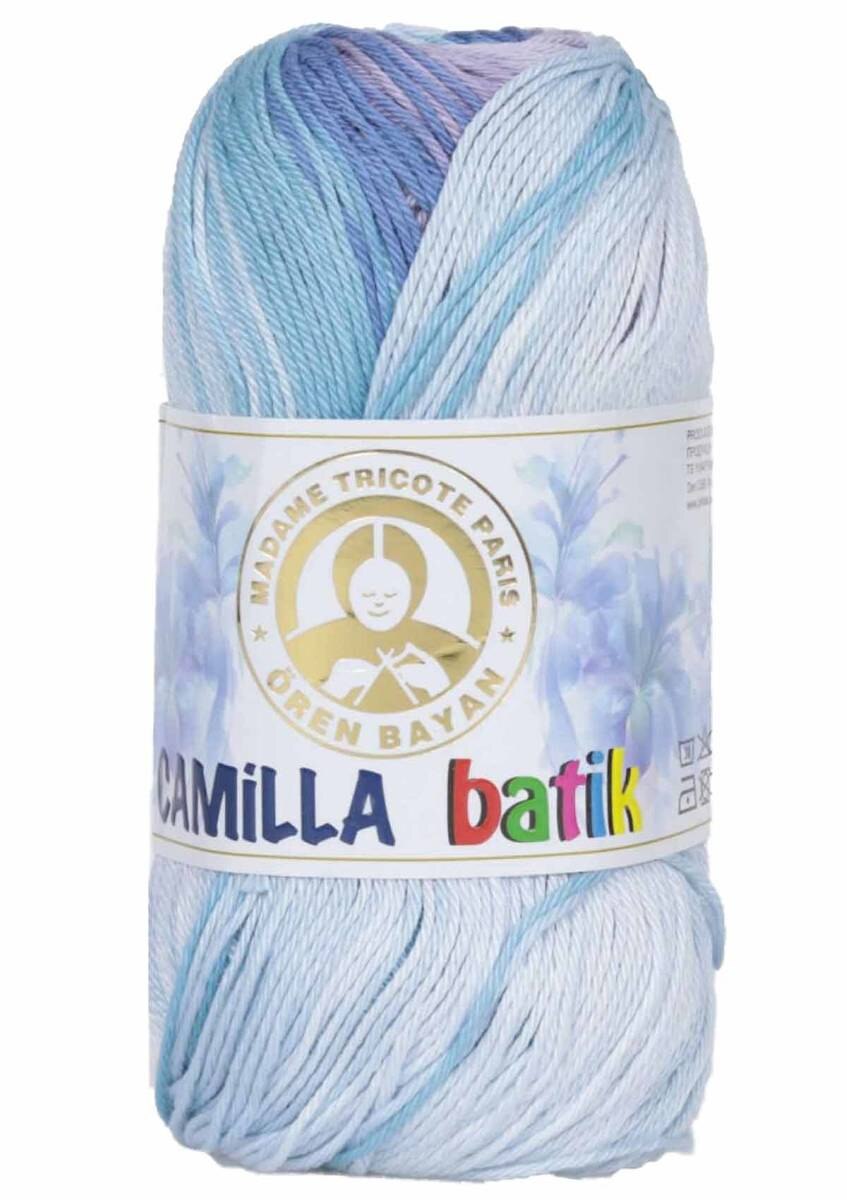 1 Pack ( 5 Balls ) Madame Tricote ( Oren Bayan ) Camilla Batik Hand Knitting Yarn Paris %100 Mercerized Cotton Crochet Tool Kit: 103
