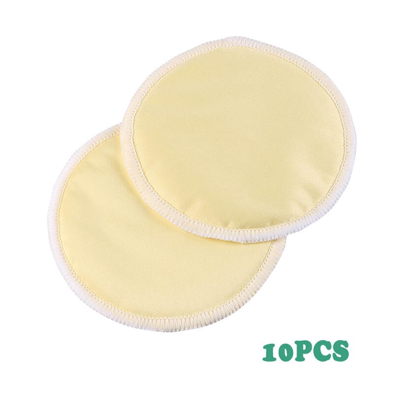 Ananbaby 10 stks Bamboe Borst Pads Met EEN Waszak En EEN Mini Wet Bag Waterdichte Verpleging Pads: 3NPA10WNX-2