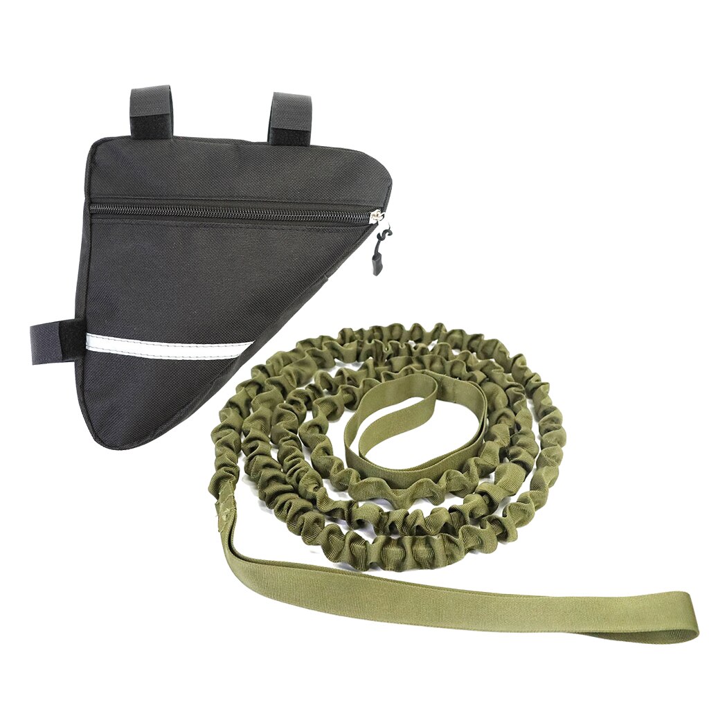 Cuerda elástica para bicicleta de montaña para niños, cuerda elástica Compatible con todas las bicicletas de montaña, para escaladores más fáciles: Green