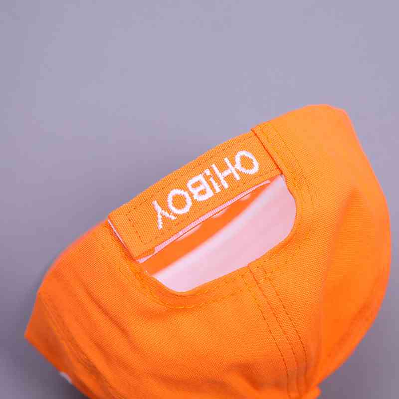 Brief Jongen Baby Cap Lente Zomer Kids Verstelbare Baseball Cap Effen Kleur Katoen Peuter Jongens Zonnehoed
