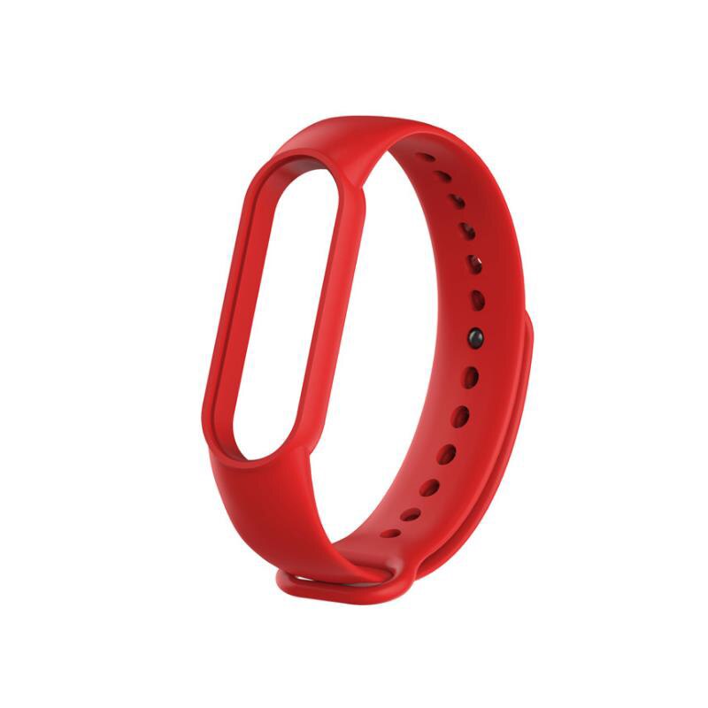 Bijgewerkt M5 Smart Armband Mannen Vrouwen Fitness Band Tracker Polsband IP67 Waterdichte Sport Slimme Horloge Spelen Muziek Voor Adriod Ios: Red strap