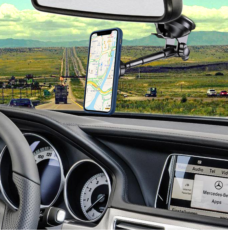 Universele Magnetische Telefoon Houder Voor Iphone X/8//7/Plus Samsung Auto Telefoon Houder Voor Auto Voorruit dashboard Mount Met Cradle