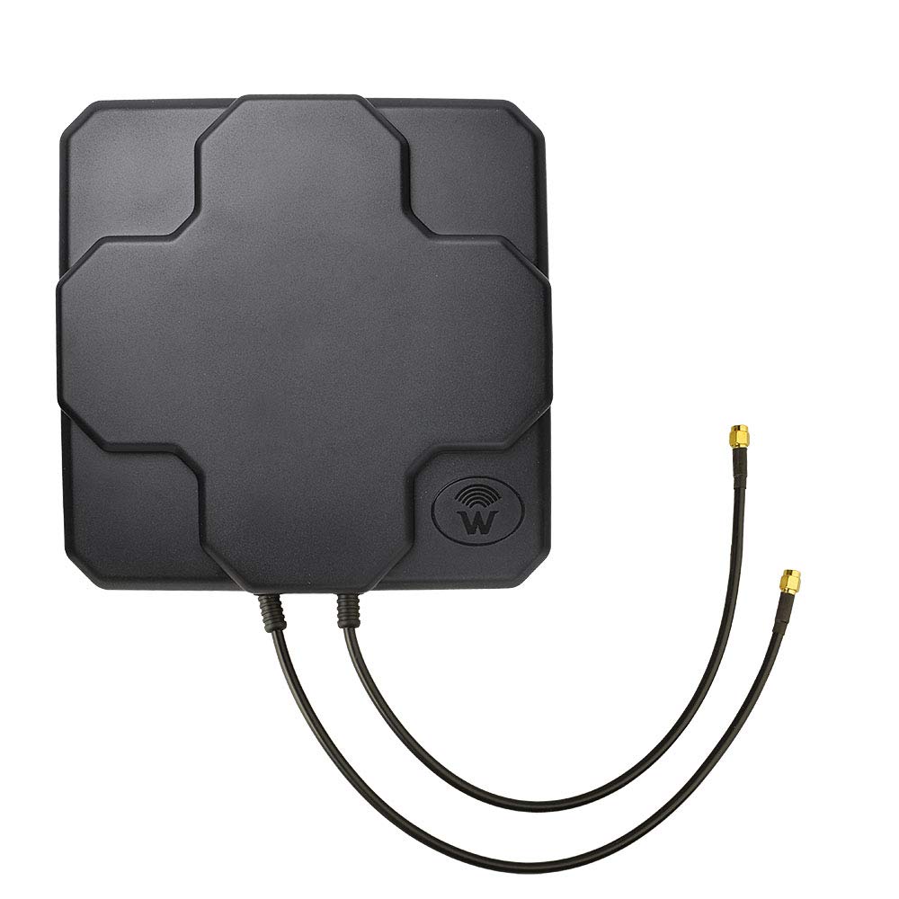 4G/LTE MIMO antenna Pannello, 18dBi Ad contralto Guadagno attraverso-Polarizzazione 698-2690 MHz-Fisso di Montaggio-Connettore Maschio SMA per la Connessione WiFi e cellulare 3G