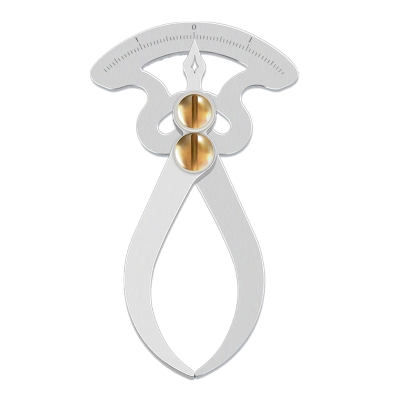 ID OD Feeler Gauge Caliper Acero inoxidable espesor tenón de madera calibre w/ Scale