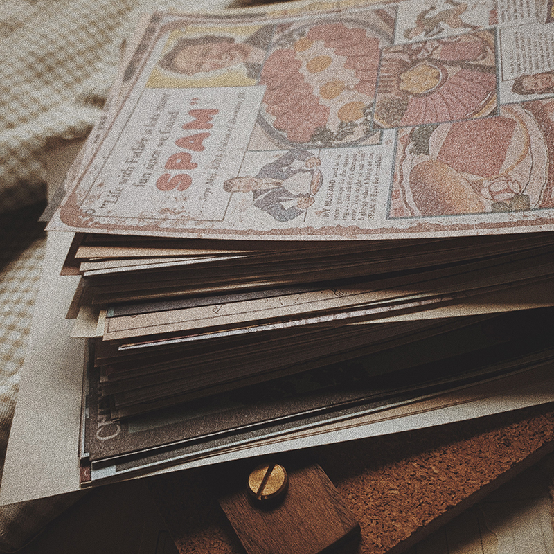 175Pcs Retro Newspaper Craft Paper Junk Journal Ephemera Vintage Flower Music DIY Album Diary Scrapbooking Material Paper Packs