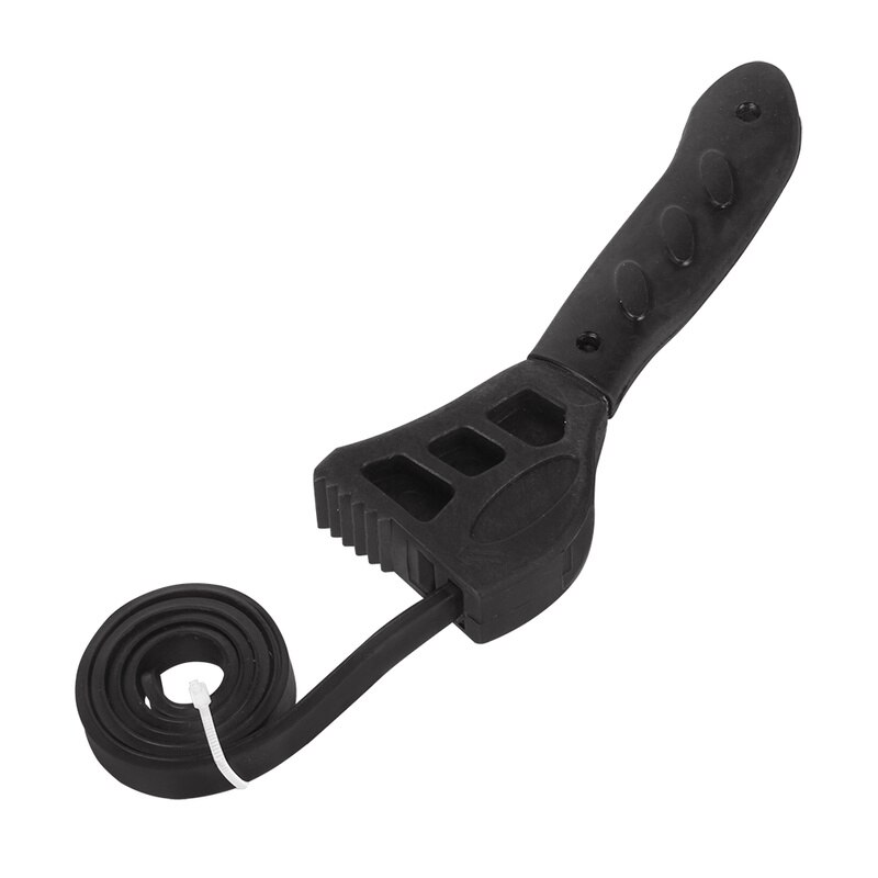 500mm Non-slip Pipeline Wrench Rubber Strap Wrench Jar Lids Tighten Loosen Plumbing Tool Universal Oil Filter Spanner