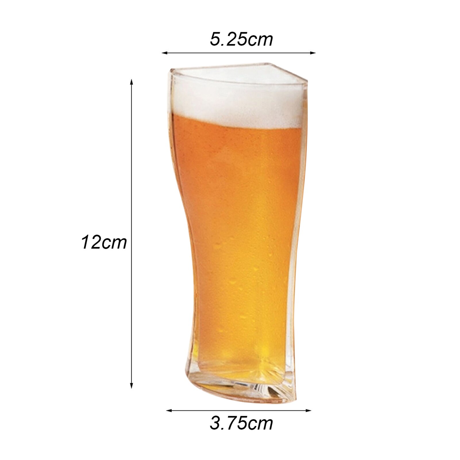 Bierglazen Cup 4 In 1 Bier Mok Grappig Acryl Glas Bier Mokken Set Bar Party Scheidbare Glas Cup: Type B - Large