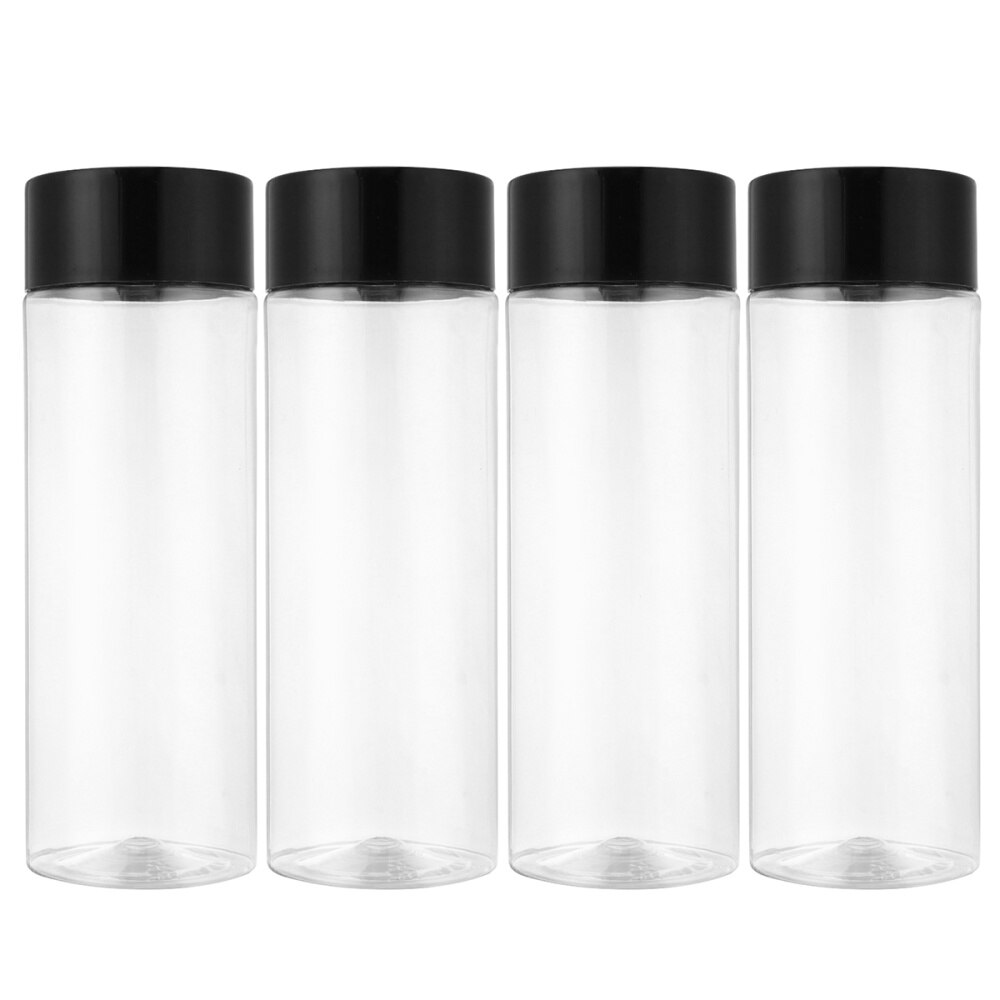 12 st dryckesflaskor disponibla tomma flaskor behållare för husdjursvatten  (500ml): Blandad färg 1