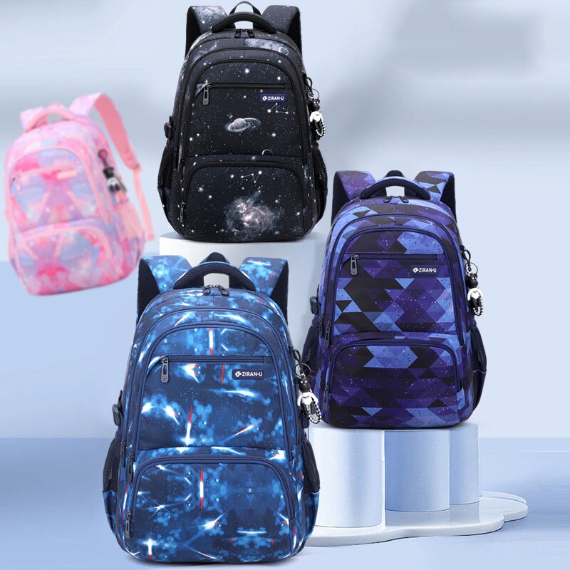 Waterdichte Nylon Schooltassen Voor Kinderen Schooltas Lichtgewicht Rugzak Meisjes Jongens Rugzakken Kids Schooltas Mochila Escolar