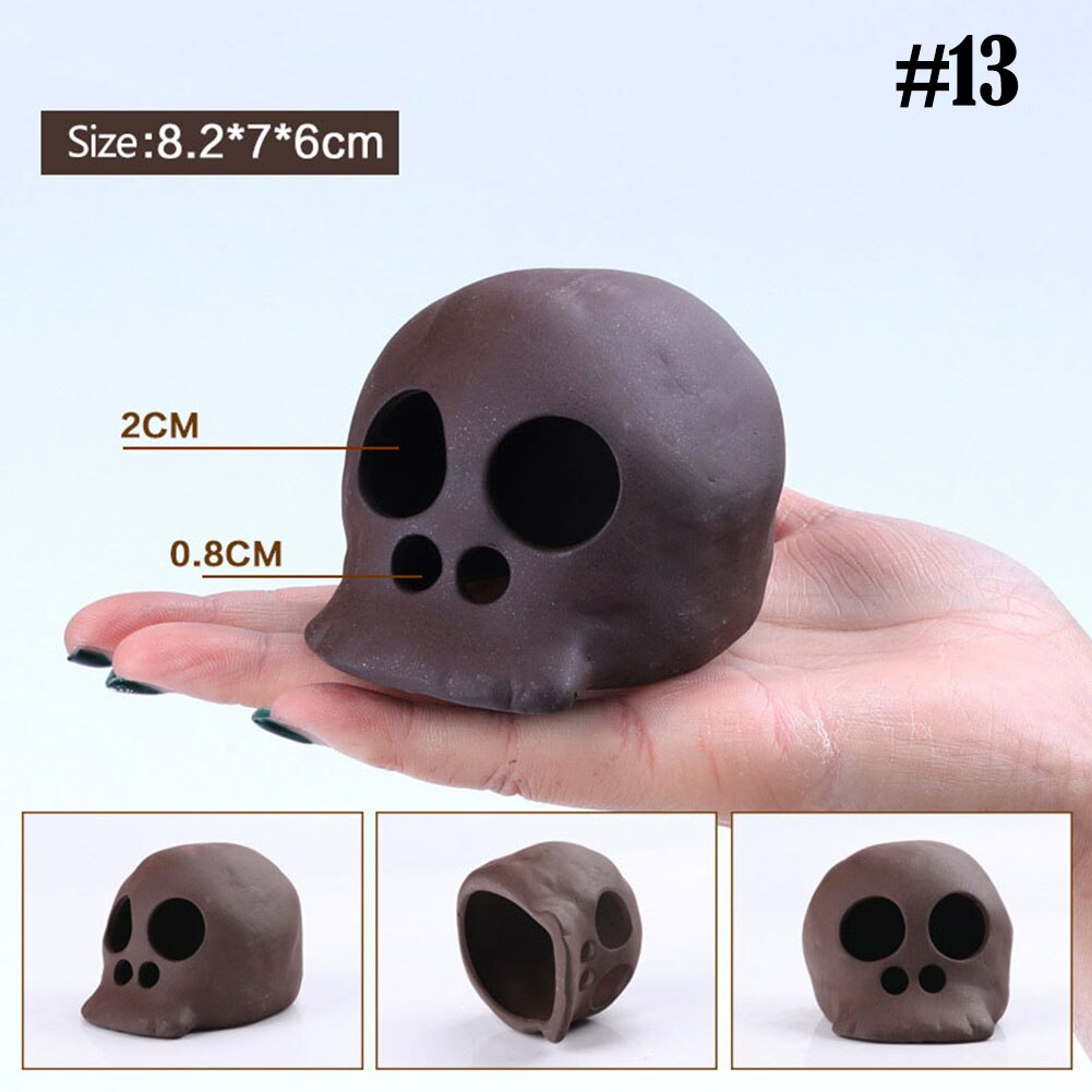 1PC Fish Tank Decor Ideas Micro Landscape Decor Fish Hiding Cave Shrimp Dodge House Resin Ornament Aquarium Landscaping: 13