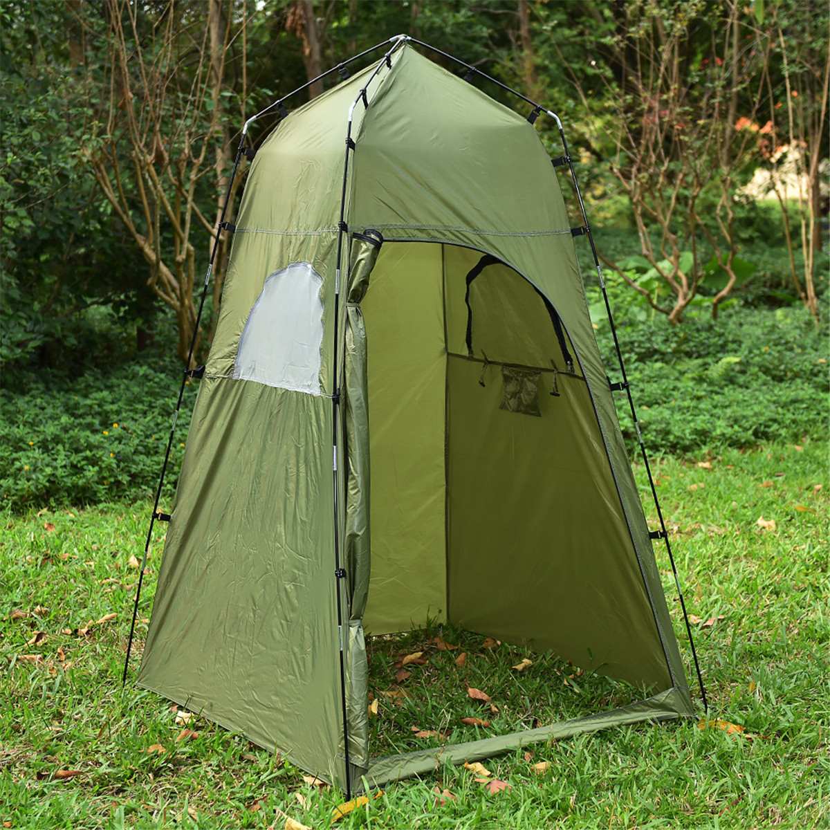 Portable Camping Shower Utility Tent Outdoor Bath Beach Changing Fitting Room Shelter Toilet Tent Hiking Backpacking Travel Tent
