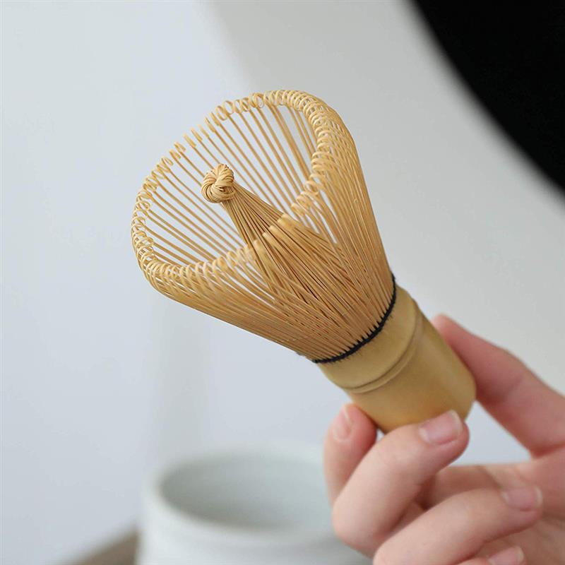 1 Pcs Japanse Theeceremonie Witte Bamboe Honderd Li Thee Cup Nuttig Brush Gereedschap Keuken Accessoires