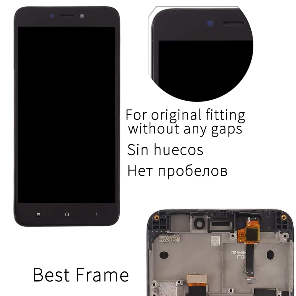 Originale per Xiaomi Redmi 4X 4A LCD Touch Screen Digitizer sostituzione gruppo con cornice per Xiaomi Redmi 4X 4A Display