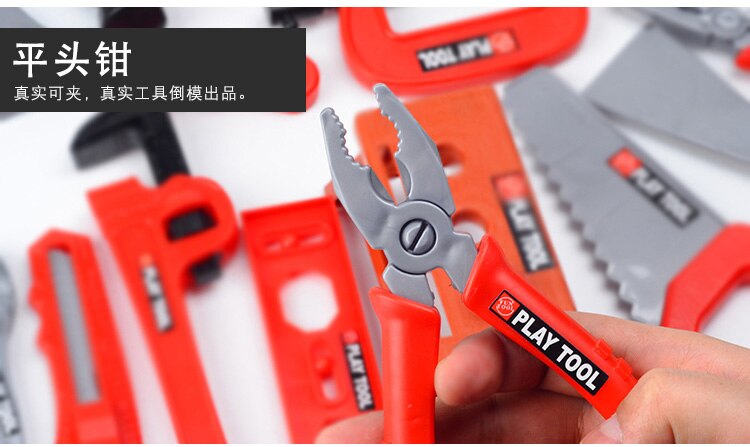 28 stuks Kinderen Tool Set Speelgoed, Educatief Pretend Play Speelgoed.