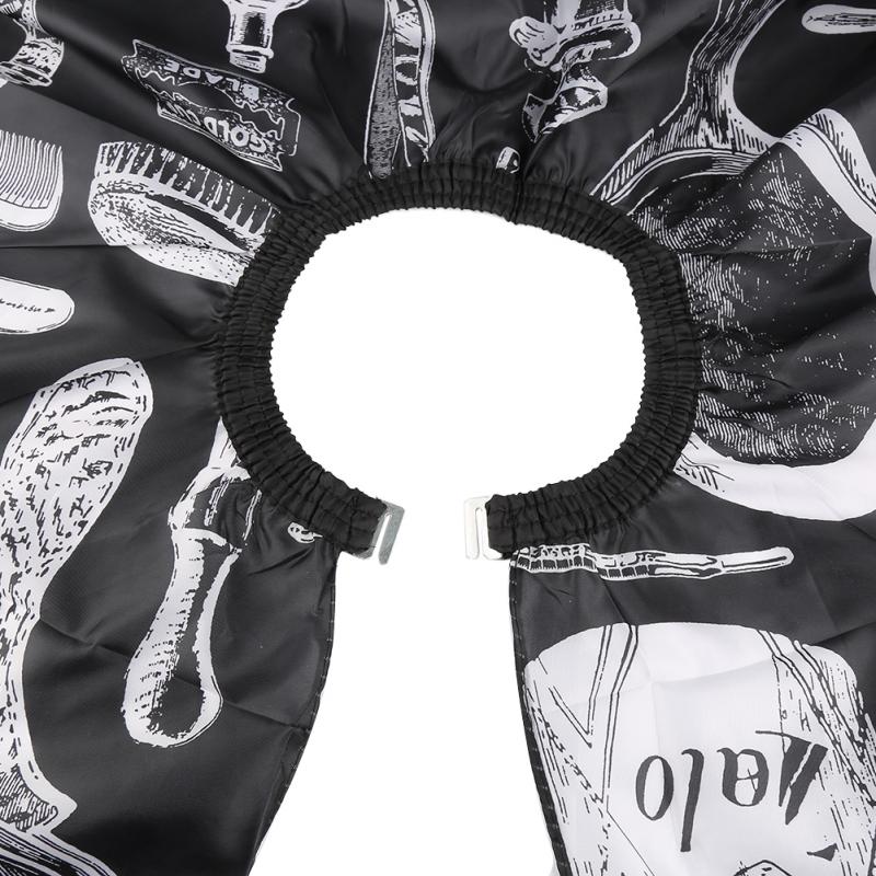 Bata de corte de pelo impermeable para peluquero, capa para peluquería, bata de tela para barbería, delantal para cortar el pelo