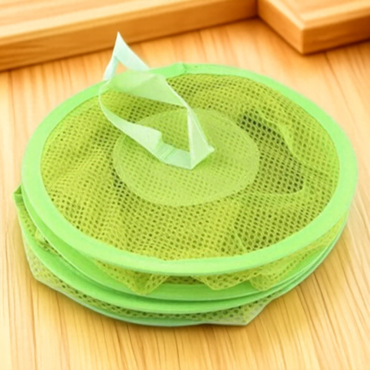 Organizador de almacenamiento cilíndrico multicapa, bolsa colgante, armario de pared, cesta de juguetes y ropa para niños, soluciones de almacenamiento en el hogar: Verde