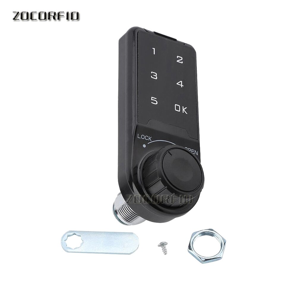 Electronic Cabinet Lock Press Keypad Password Access Lock Digital Security Cabinet Coded Locker For Access Control System