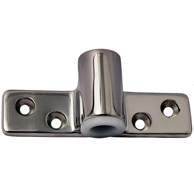 2 Pcs Boat 316 Stainless Steel Oar Lock Socket with Anodized Aluminum Telescopic Brackets Table Support