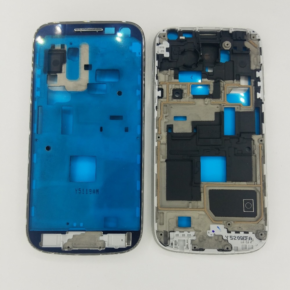 Für Samsung Galaxy S4 Mini I9190 I9192 I9195 Original Neue Telefon Chassis Gehäuse Mittleren Frame Lünette Abdeckung Ersatz + Adhesive