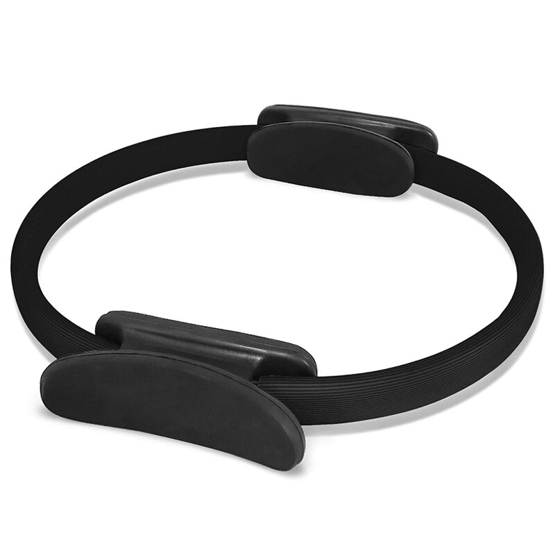 Yoga Pilates anneau magique enveloppement minceur musculation formation robuste PP + NBR matériel Yoga cercle: Black