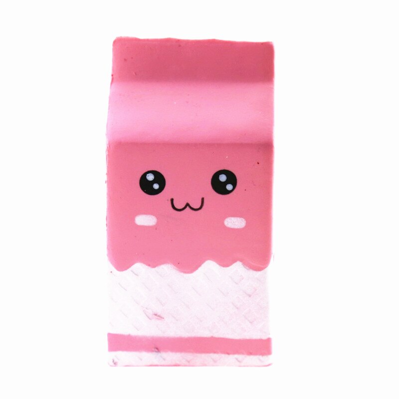 Langzaam opkomende squishy melkfles/blikje/doos knijp zacht speelgoed voor kinderen rol squishes pu schattig anti-stress speelgoed