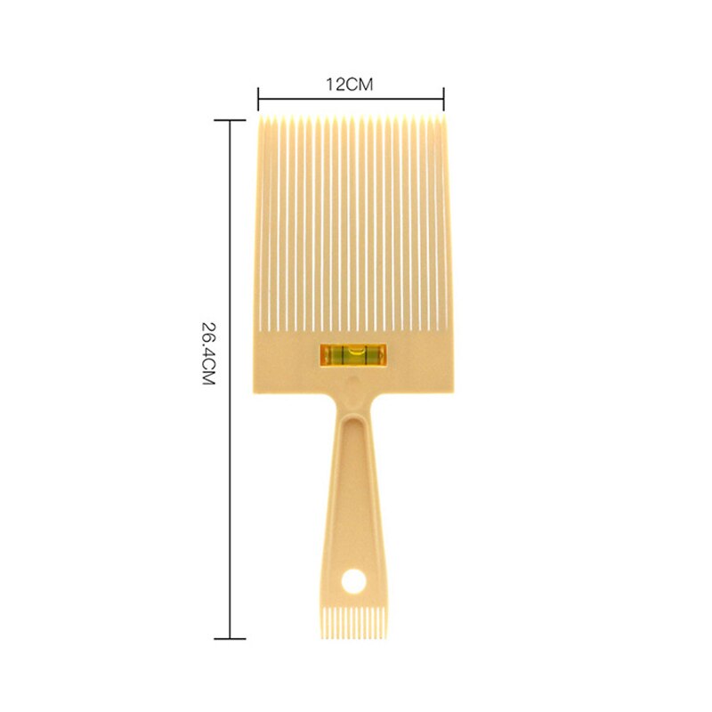 Men Flat Top Guide Comb Haircut Clipper Comb Barber Shop Hairstyle Tool Hair Cutting Tool Salon Hairdresser Supplies Accessory