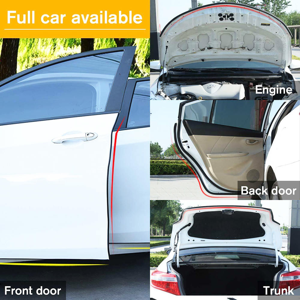 B-Vorm Autodeur Venster Trim Edge Moulding Rubber Afdichting Seal Strip Afdichting Autodeur Frame Geluidsisolatie Strip