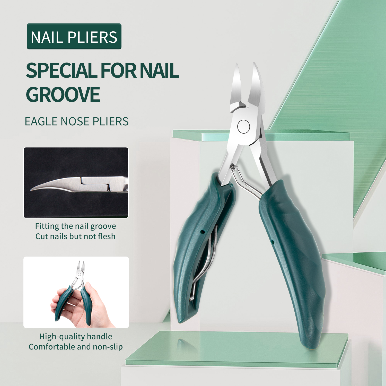 40Pcs Manicure Set Nail Clippers Kit Cuticle Scissors Stainless Steel Foot Care Tools with Leather Case Foot Rasps Callus Shaver