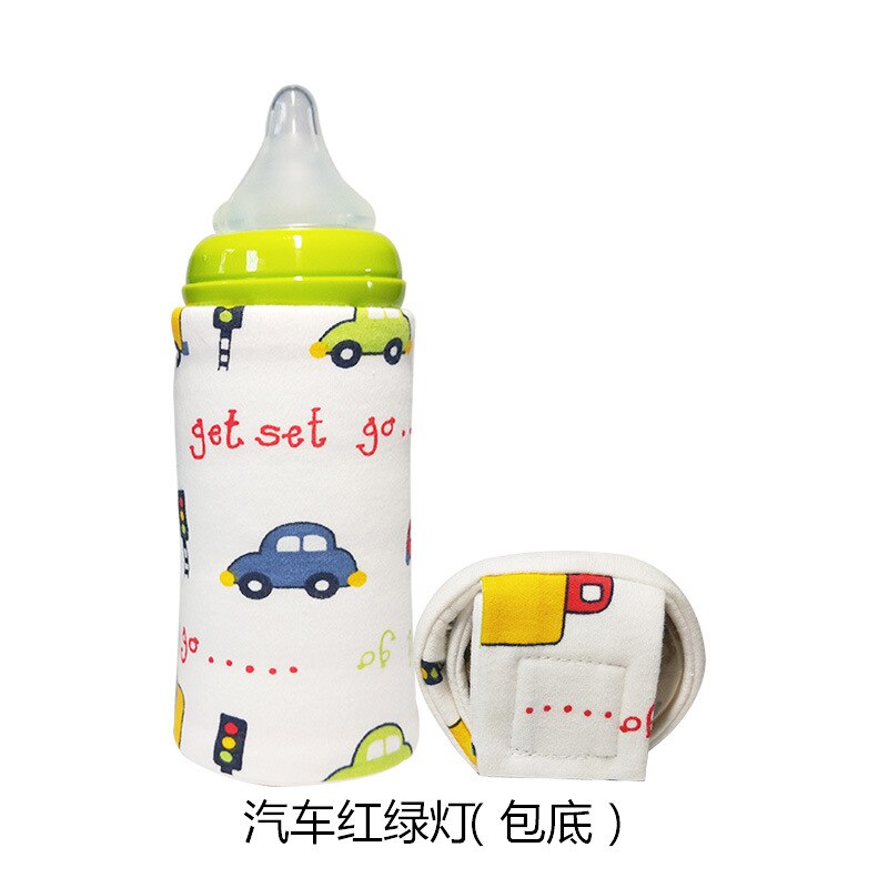 Przenośny podgrzewacz robić butelek dla niemowląt na zewnątrz stały ciepły worek na mleko torba na butelkę dla niemowląt przechowywanie komora grzewcza torba izolacyjna: car 2