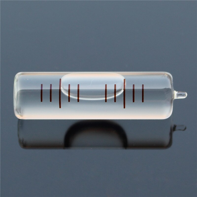 High precision glass tube horizontal bead Theodolite leveling water bubble High Borosilicate Glass Level diameter 11mm: 11x38(0.2)