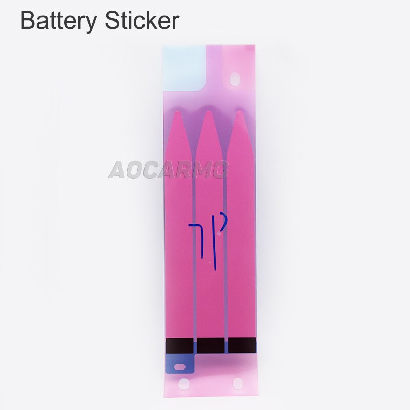 Aocarmo czarny/biały wyświetlacz LCD ekran wodoodporny klej + bateria antystatyczna naklejka taśma klejąca dla iPhone 7 plus 5.5 "7" P: bateria Adhesive