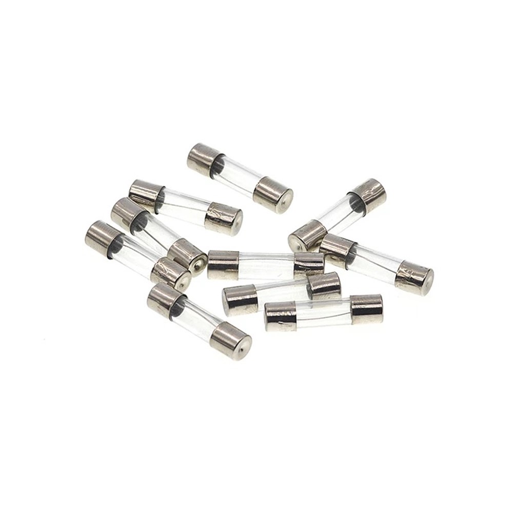 72 st / set  of 6 x 30 mm snabbsäkringssats , 9 olika specifikationer , 0.5a 1a 2a 3a 5 a 10a 15a 20a 30a