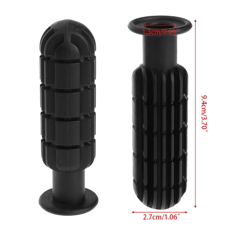 2Pcs Tafel Voetbal Deel Vervangend Kid Voetbal Fussball Tafelvoetbal Pvc Handgreep #35/26W