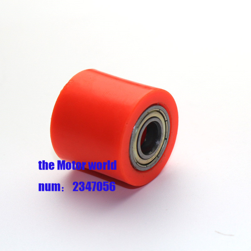 8mm 10mm Chain Roller Tensioner Pulley Wheel Guide For YZF KTM RMZ KLX CRF 80 250 150 250 450 Motorcycle Motocross Pit Dirt Bike: 8mm orange