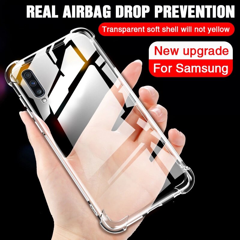 Luxury Shockproof Case For Samsung Galaxy A10 A20 A30 A40 A50 A60 A70 A80 A90 A01 A51 A71 M10 M20 M30 M40 A20E A30S Case Cover