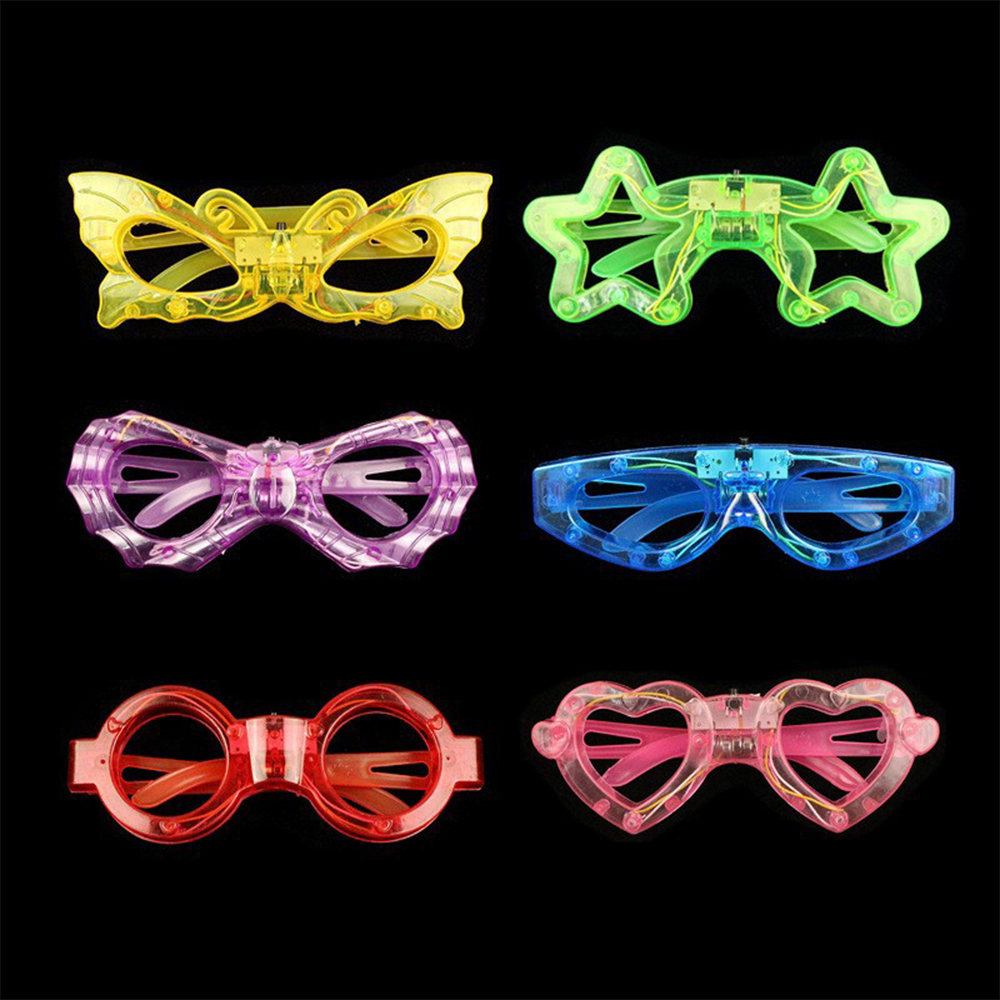 Glow In The Dark Brillen Bulk Led-Up Bril 2024 Bruiloft Decor Feest Gunsten Glow Bril Voor Kinderen Volwassenen Feestartikelen