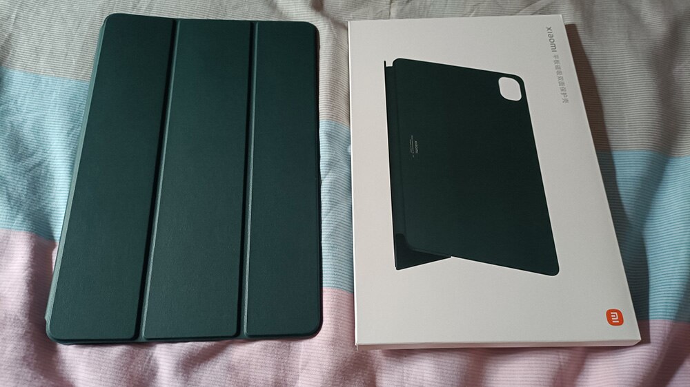 Original xiaomi mi pad 5 fodral mipad 5 pro smart intelligent wake-up tablet läder flip skalskydd magnetiskt adsorptionsfodral
